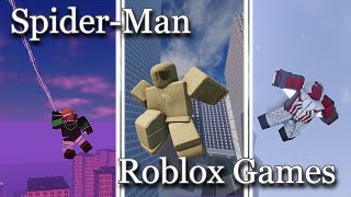 All Roblox SpiderMan Games [upl. by Uphemia528]