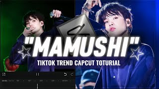 quotMAMUSHIquot WATASHI WA STAR Tiktok trend capcut toturial [upl. by Nnylrahc]