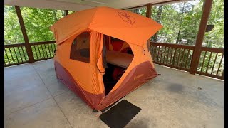 Gazelle T4 Overland Edition Tent and a Coleman Airbed Twin Cot [upl. by Phaidra548]