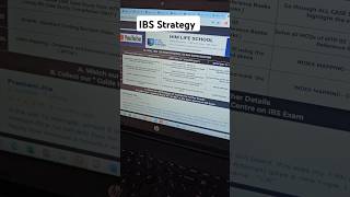 IBS  20 HOUR STRATEGY ibs cafinal onelastattempt residentialmentorship [upl. by Nnov]