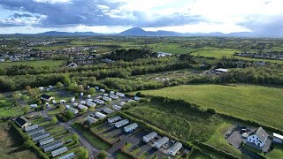 Belleek Park Caravan amp Camping  Ballina County Mayo  Drone Footage [upl. by Aspasia]