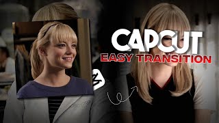 Cap cut easy transition tutorial  smooth like Ae [upl. by Zina904]