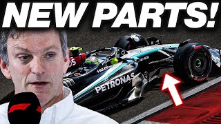 Mercedes Reveals HUGE W15 UPGRADE for Bahrain GP [upl. by Akkim82]