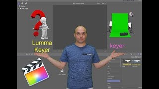 keyer and Luma keyer explained in final cut pro [upl. by Zwick]