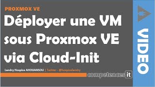 141 Déployer un serveur depuis des images Cloudinit sous Proxmox VE [upl. by Yatzeck]