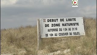 FOUESNANT  La Plage Naturiste de Kerler  Bretagne Télé [upl. by Eeliah]