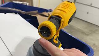 Cordless Paint Sprayer for Dewalt 20V Max Battery Brushless Paint Gun Review [upl. by Kenlay]