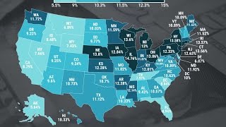 These are the states you should live in to pay the least taxes [upl. by Lleznov]