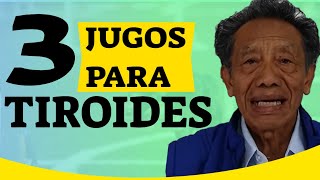 3 Jugos Para La Tiroides  Jugos Para Hipotiroidismo Sin Problemas De La Tiroides y Tus Hormonas [upl. by Loats520]