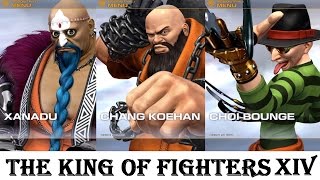 King Of Fighters XIV  Xanadu Chang Koehan Choi Bounge  Complete Trials [upl. by Stalker]