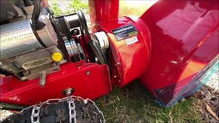 How to Replace Belts on a Snowblower [upl. by Lareneg]