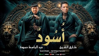 طارق الشيخ و عبد الباسط حمودة  اسود  Abd Elbaset Hamouda  Tarek El Sheikh  Osood Lyrics Video [upl. by Down]