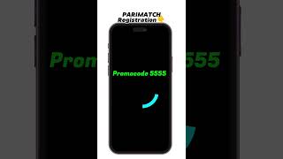 Parimatch Registration Code  Parimatch Promocode new  Parimatch Promocode  Parimatch bonuscode [upl. by Thatcher]