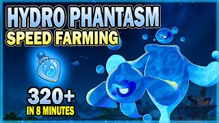 Hydro Phantasm Farming Route  Best Locations to Farm Drop of Tainted Water  Genshin Impact [upl. by Darlene245]