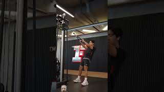 Best way to do face pulls viralvideo shortvideo trending fitness workout motivationgymworkout [upl. by Anoved]