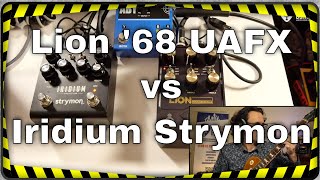 Lion 68 Super Lead UAFX versus Iridium Strymon  baston démulateurs Marshall version intégrale [upl. by Sorazal425]