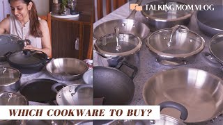 How to choose right cookware  Stainless Steel Ceramic Cast Iron Triply Cookware  Pans amp Kadai [upl. by Jeffers50]