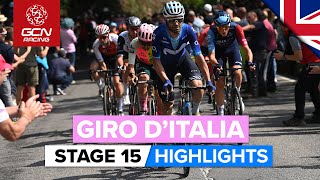 Thrilling Mini Il Lombardia  Giro DItalia 2023 Highlights  Stage 15 [upl. by Loma343]