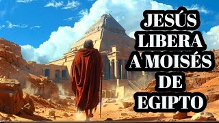 JESÚS LIBERA A MOISÉS DE EGIPTO JESÚS EN EL ÉXODO jesus nuevotestamento biblia jesucristo fe [upl. by Iatnwahs]