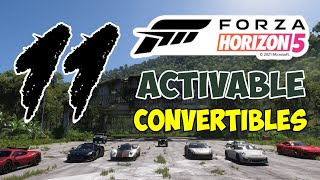 Forza Horizon 5 All activable convertibles [upl. by Peria530]