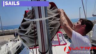 Beneteau Oceanis 461 Princess Mia  CheckIn Procedure  Ultra Sailing Croatia [upl. by Eel]