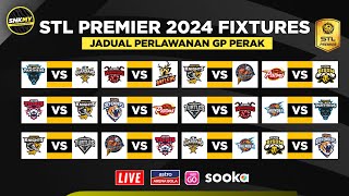 🟡 STL 2024 Jadual Perlawanan STL Premier 2024 GP PERAK Liga Sepak Takraw Malaysia 2024 [upl. by Nereids878]