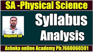 DSC SA Physical Science Syllabus explanation  Online course available Ph7660066591 [upl. by Fernas]