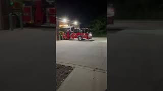 Waxhaw FD NC Tower 18 Responding non emergent [upl. by Seldan615]