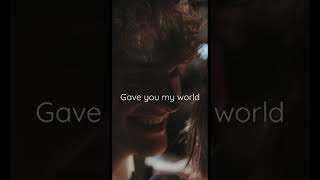 Romantic lyrics status  Gave you my world  Woren Webbe love songs [upl. by Gilson]