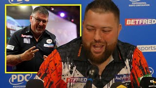 GARY ANDERSON MADE A MISTAKE  Michael Smith on ANDO ANTICS and Littler vs Van Gerwen [upl. by Raymonds]