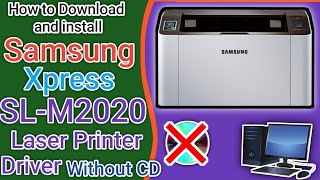 Samsung Xpress SL M2020 Laser Printer USB Driver Setup Samsung Driver how to Download and install [upl. by Nnylram967]