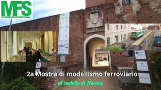 2a Mostra di Modellismo Ferroviario al Castello di Novara [upl. by Asirralc]