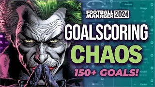 Total MAYHEM For UNREAL Goalscoring FM24 Tactic  Football Manager 2024 Best Tactics [upl. by Busiek]