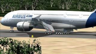 A380 Pouso em Confins SBCF [upl. by Jacquet864]