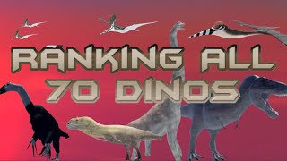 Ranking All 70 DWM Dinosaurs [upl. by Barvick]