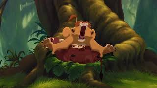 The Lion King 3  Timon And Simba Snail Slurping Contest [upl. by Swen]