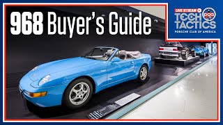 Porsche 968 Buyers Guide  Tech Tactics Live [upl. by Clem]