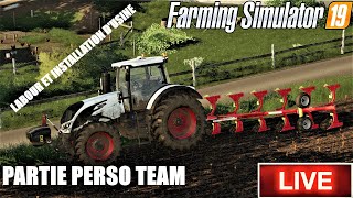 PARTIE PERSO TEAM  INSTALLATION DUSINE  FARMING SIMULATOR 19 [upl. by Initof453]