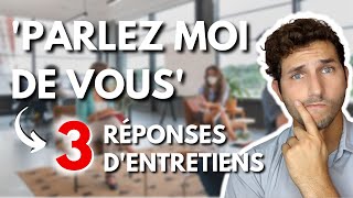 💼 Parlez Moi de Vous en Entretien  Comment Répondre  Étudiants amp Ingénieurs [upl. by Aubarta]