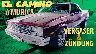 GMC El Camino V8 Vergaser und Zündung Einstellen  HLC Media [upl. by Aiyn307]