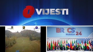 Zvaničnici RS negiraju postojanje kampova  Zadnji dan samita BRICS u Kazanju  O Vijesti [upl. by Vary]