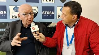 Gs Tv  il presidente bianconero Sani dopo PianeseUs Grosseto 1 a 3 [upl. by Hurd]