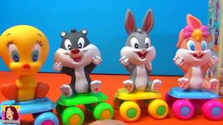 Piupiu Frajola Lola Patolino Taz Pernalonga  Corrida Baby Looney Tunes TiaCris [upl. by Diraj]