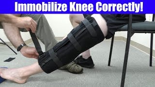 OActive 2 OA Knee Brace Fitting Instructions [upl. by Adnat411]