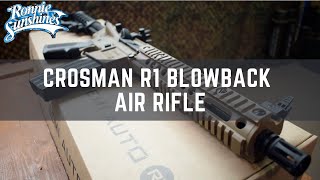 Crosman R1 Blow Back SemiAutomatic Air Rifle  Ronnie Sunshines [upl. by Wootten703]