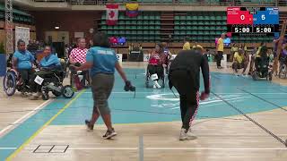 Póvoa de Varzim World Boccia Cup 15072024 3rd Place CROATIA vs THAILAND BC4 [upl. by Yonita]