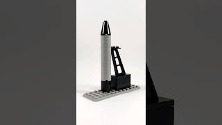 Build a LEGO MOC Rocket Launch Platform with Rocket 🚀✨ Shorts [upl. by Bigg]