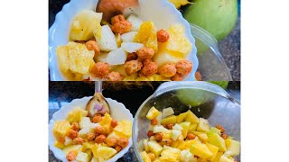 Healthy pineapple salad pineapple salad pineapple chat [upl. by Zink]