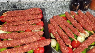 Kebap Tarifi AdanZye Evde Orjinal Adana Kebap Nasıl Yapılır Patlıcan Et Kebabı Nefis Yemek Tarifleri [upl. by Feliks114]