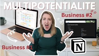 How I use Notion to manage multiple businesses clients amp interests as a multipotentialite [upl. by Barling]